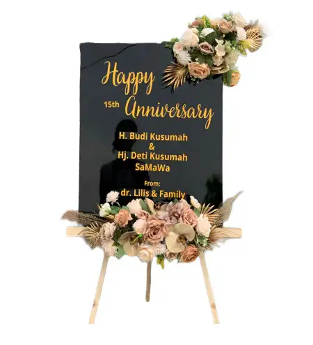 Papan Bunga Akrilik Banyubang